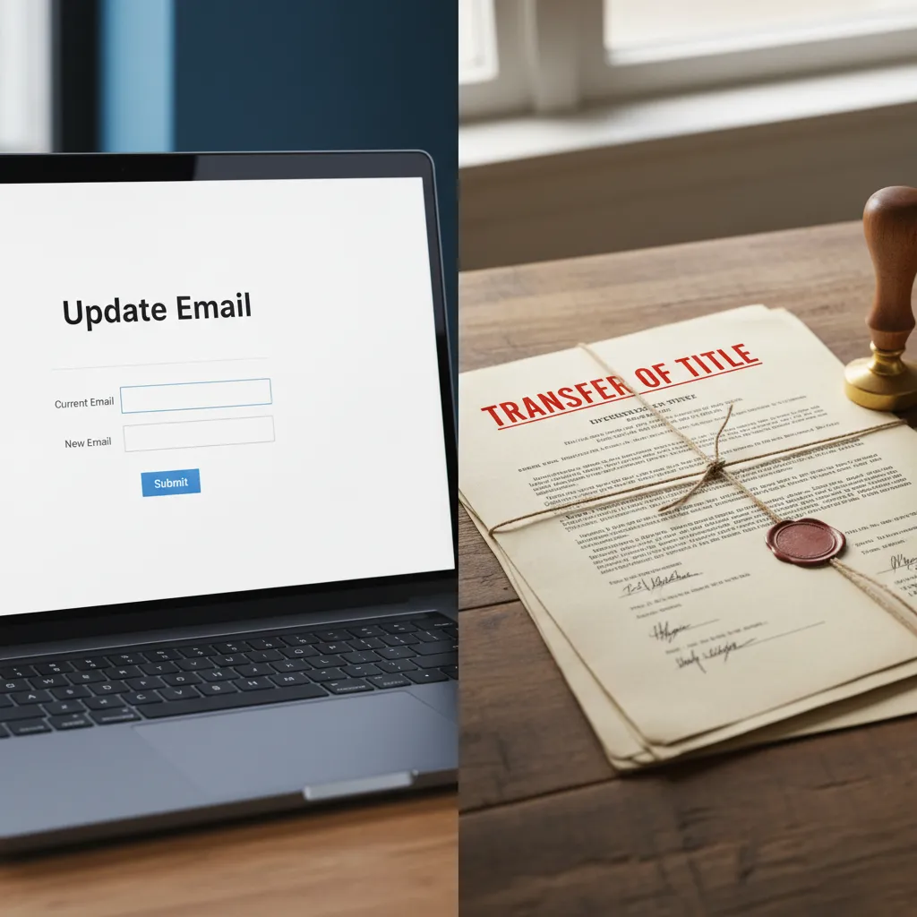 Correcting Registrant Details