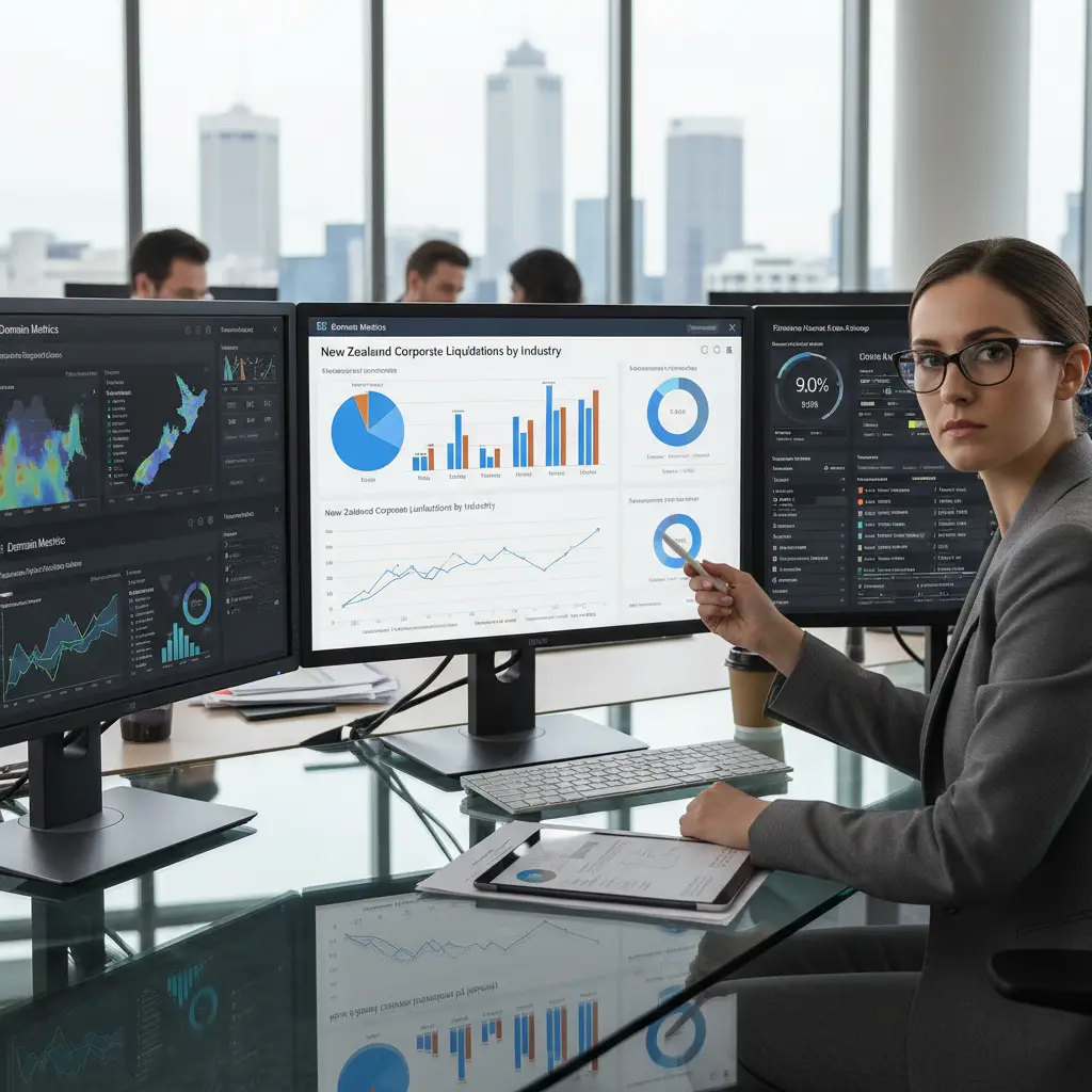Analyzing New Zealand corporate liquidation data for domain acquisition