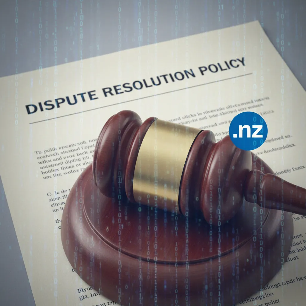 Domain Name Commission Dispute Resolution process concept