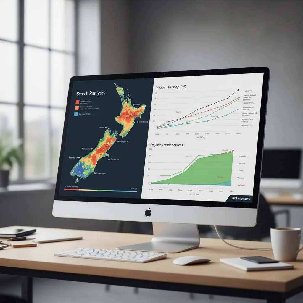 SEO analytics comparison for New Zealand search traffic