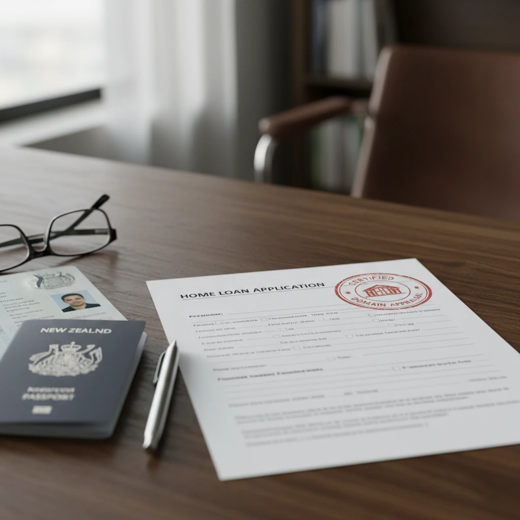 Certified domain appraisal documents for financing