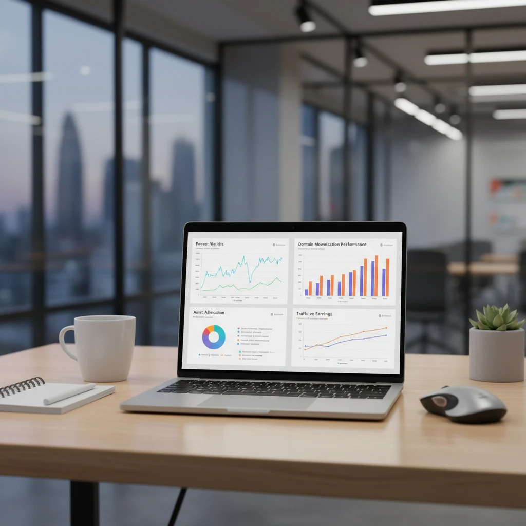 Domain Parking Analytics Dashboard