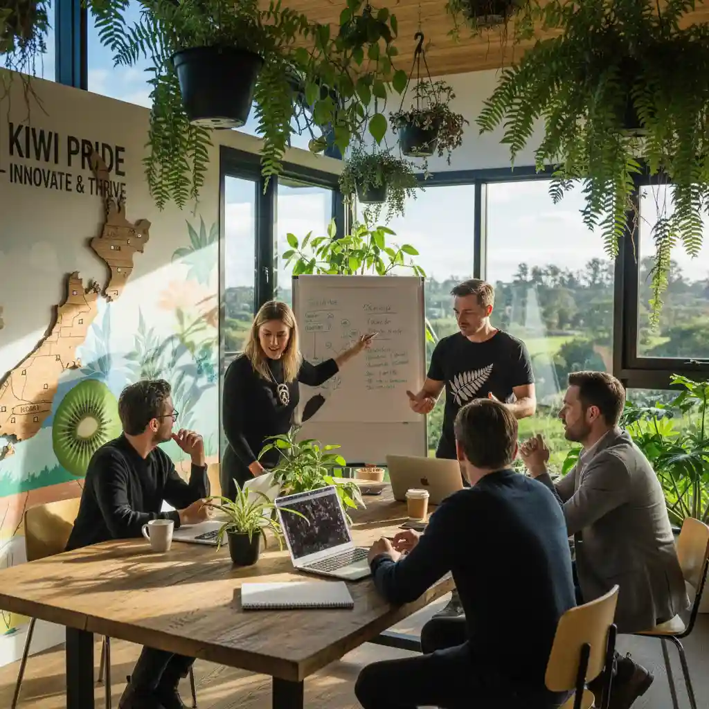 New Zealand entrepreneurs building a brand on a .kiwi domain