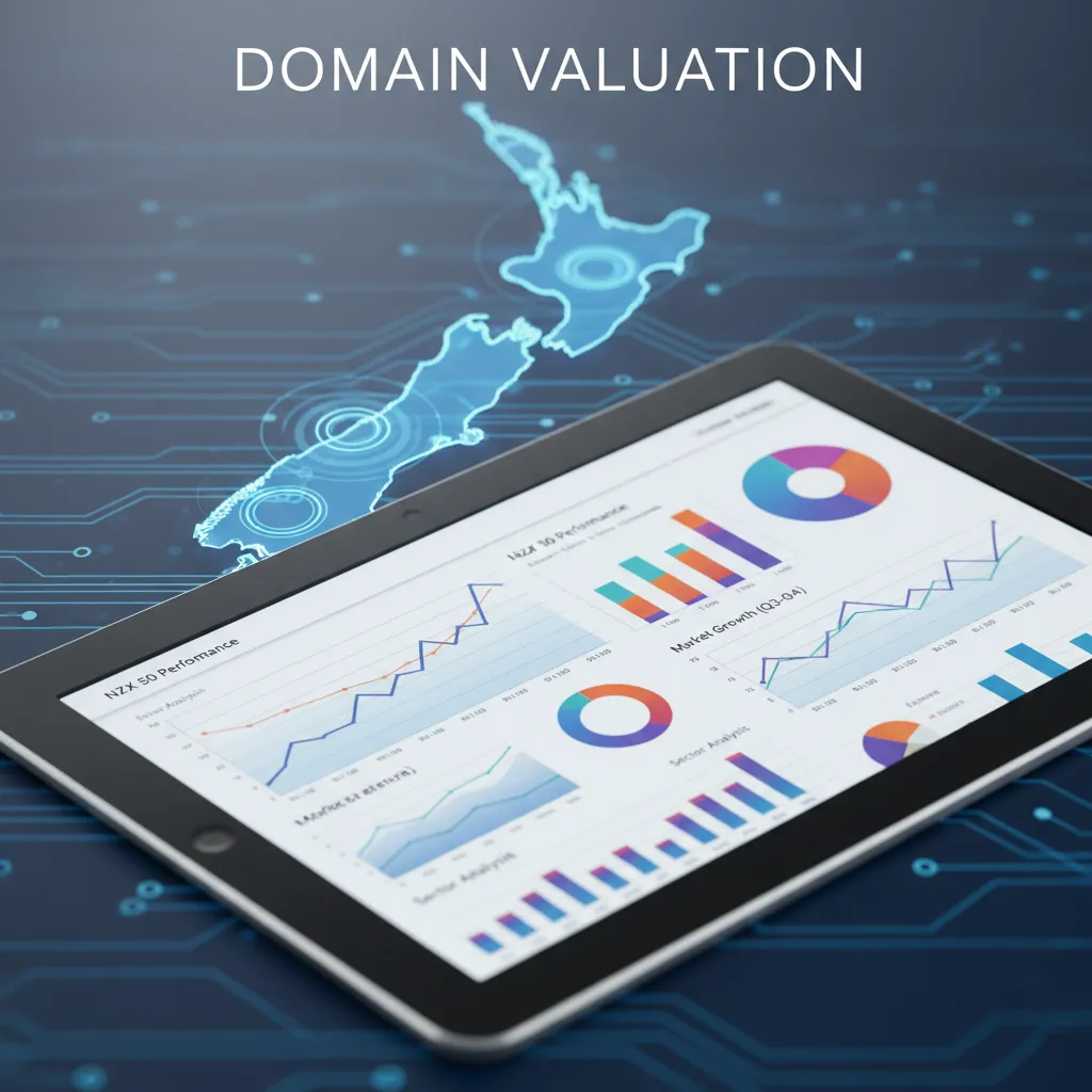 Analyzing market data to value .co.nz digital assets