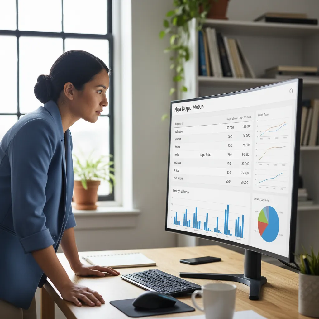 Keyword research for Te Reo Maori terms