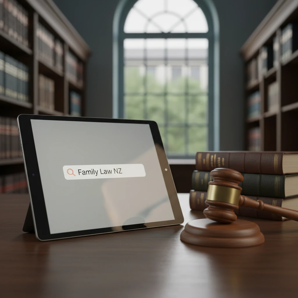 Search intent for legal services in New Zealand