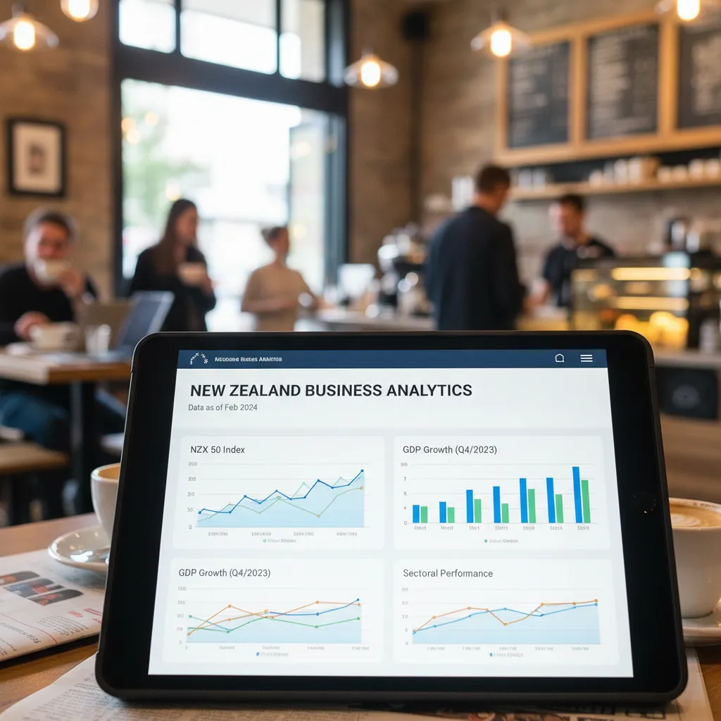 New Zealand Digital Market Trends Dashboard