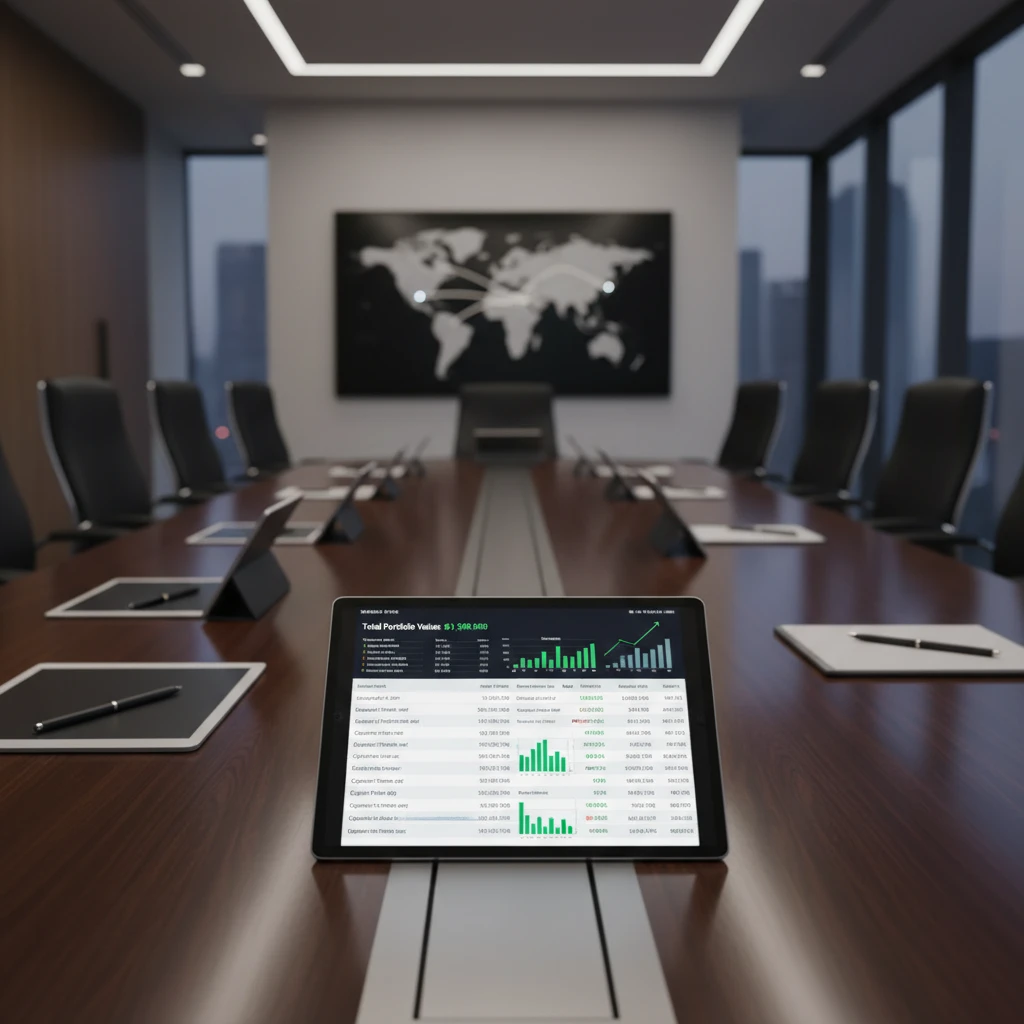 Domain portfolio asset management dashboard