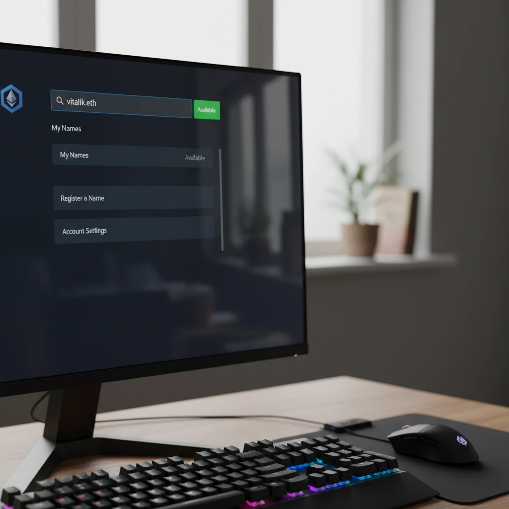 ENS Dashboard Search Availability
