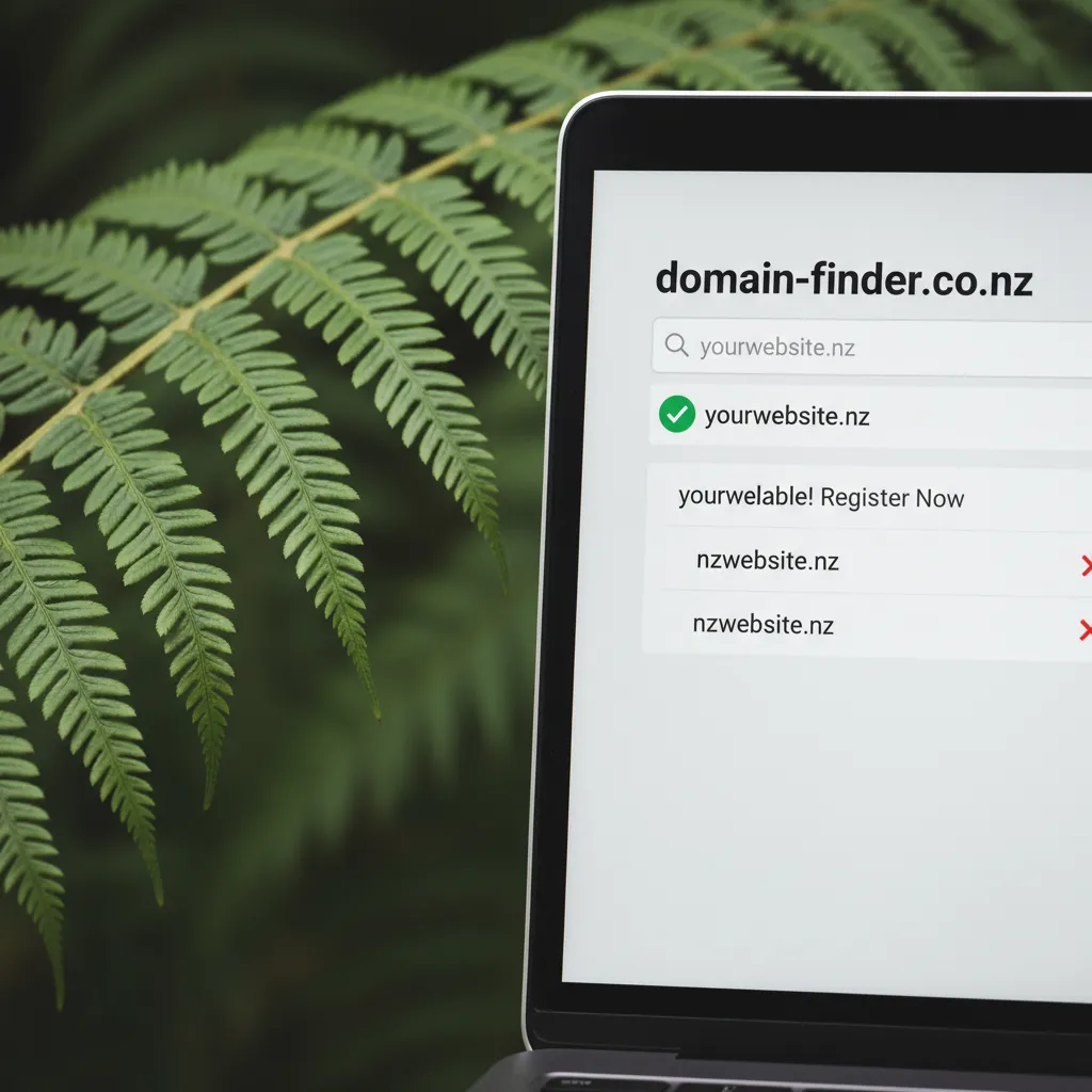 Searching for .nz domain availability for Maori business names