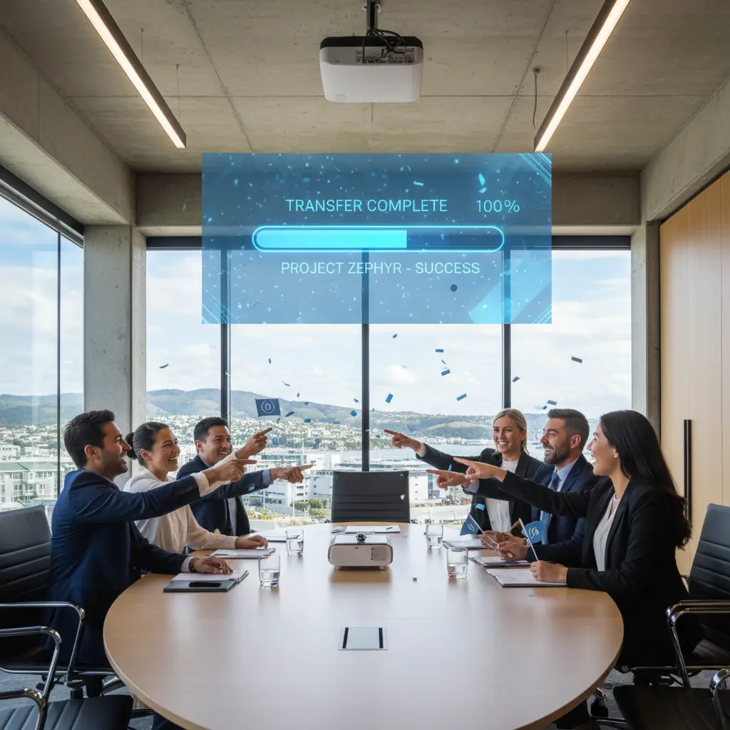 Celebrating full domain ownership transfer