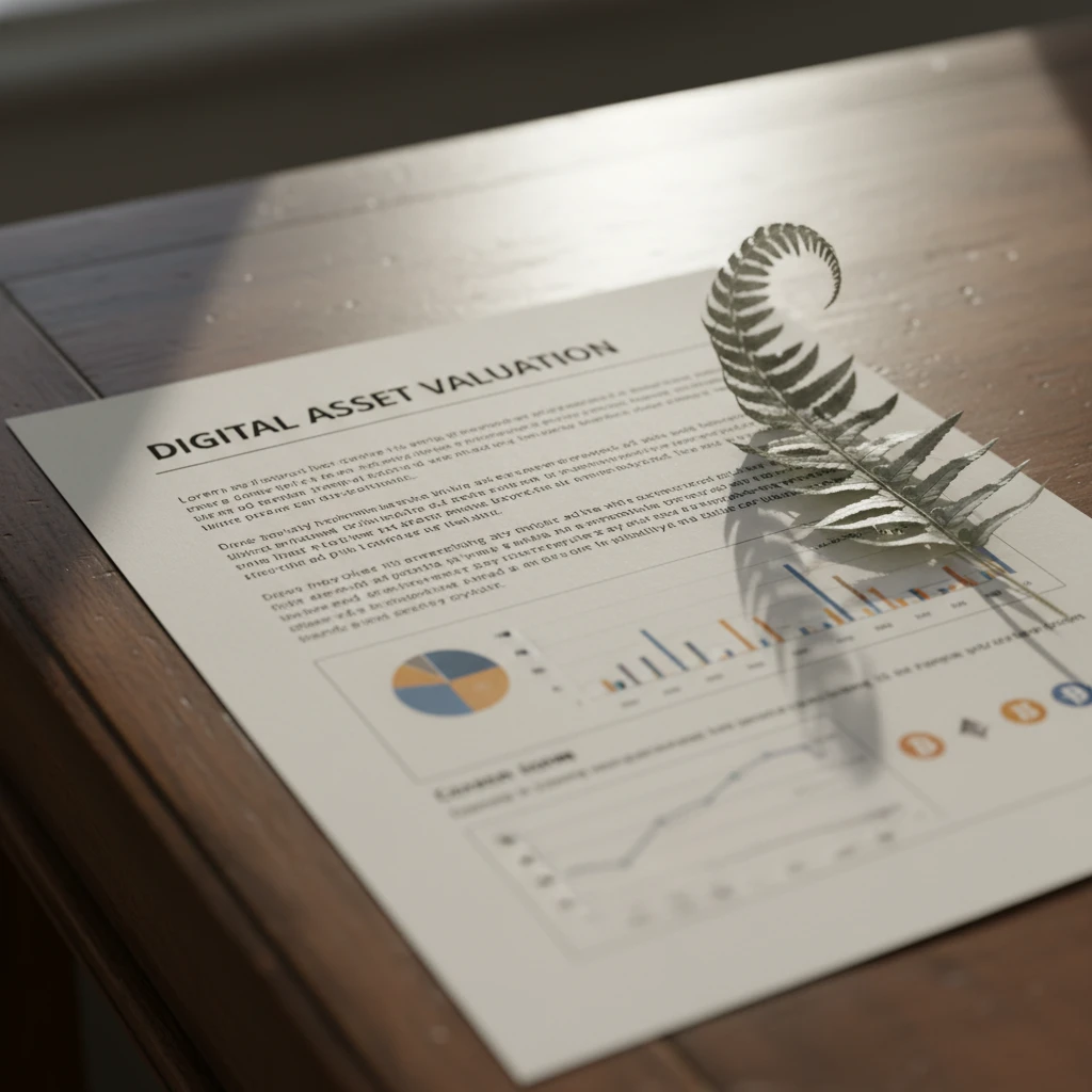 Digital asset valuation document with New Zealand context