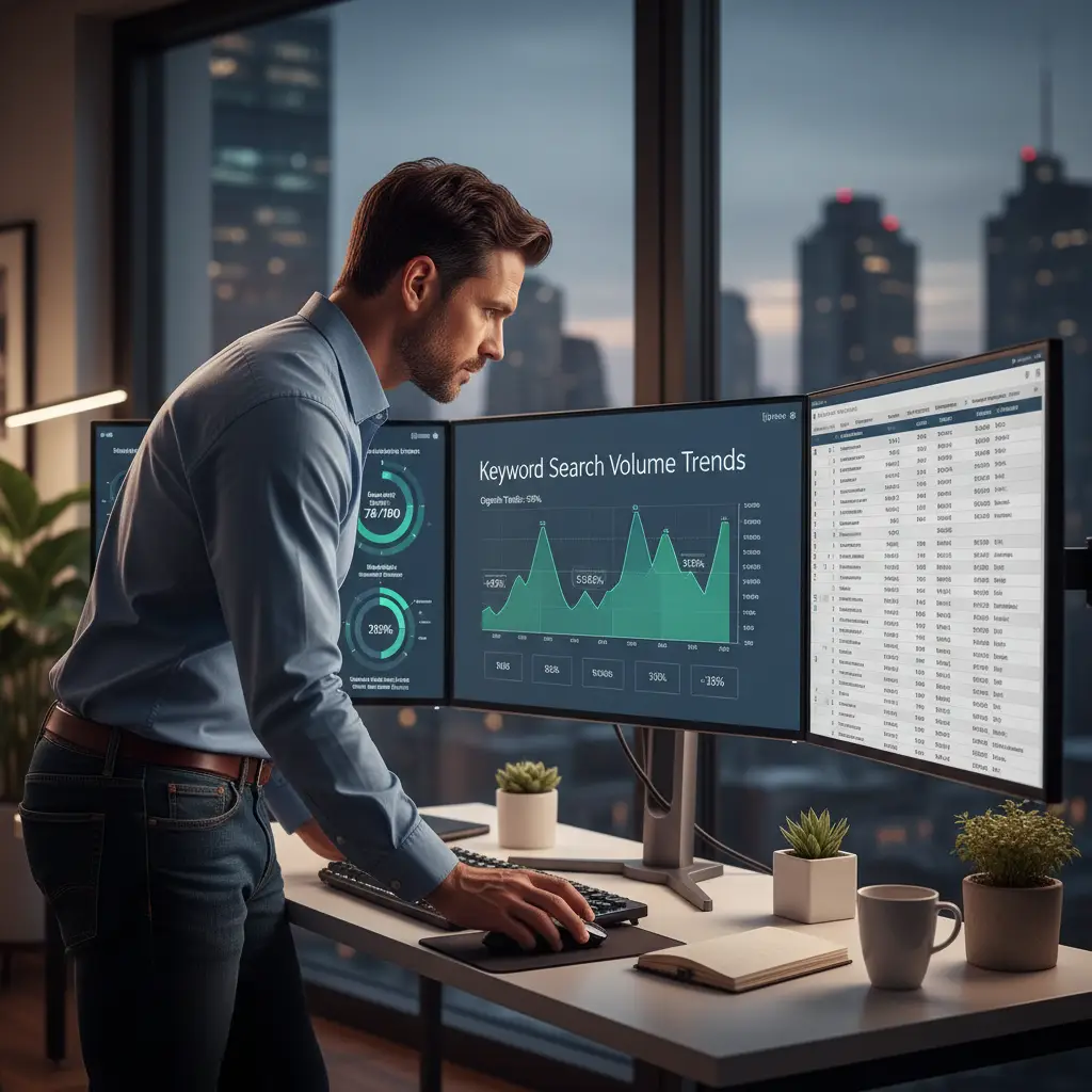 Analyzing SEO metrics for domain valuation