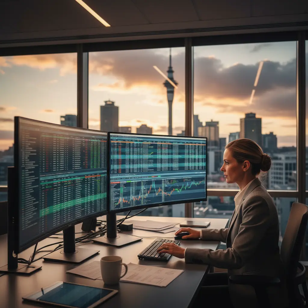 Domain broker analyzing registry lock status for a .nz domain