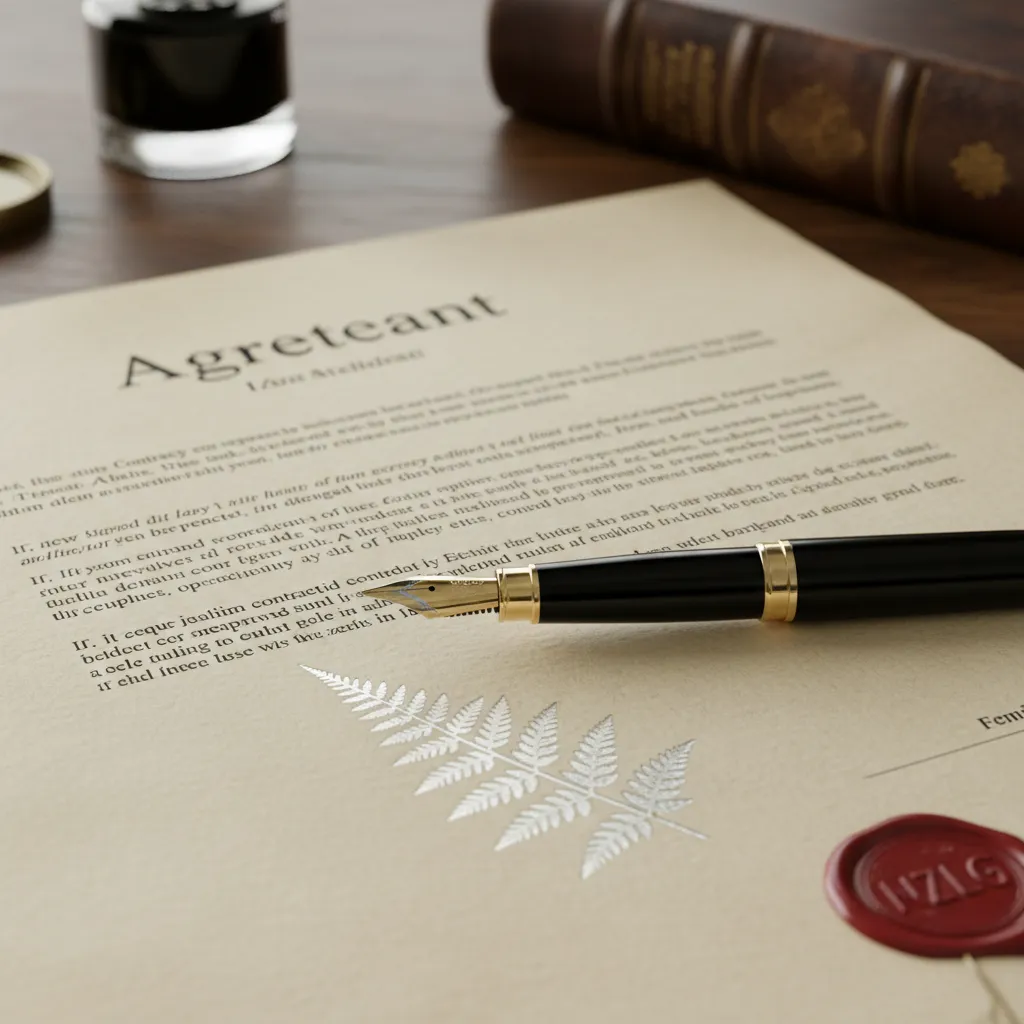 Drafting a legal agreement for selling .co.nz domains