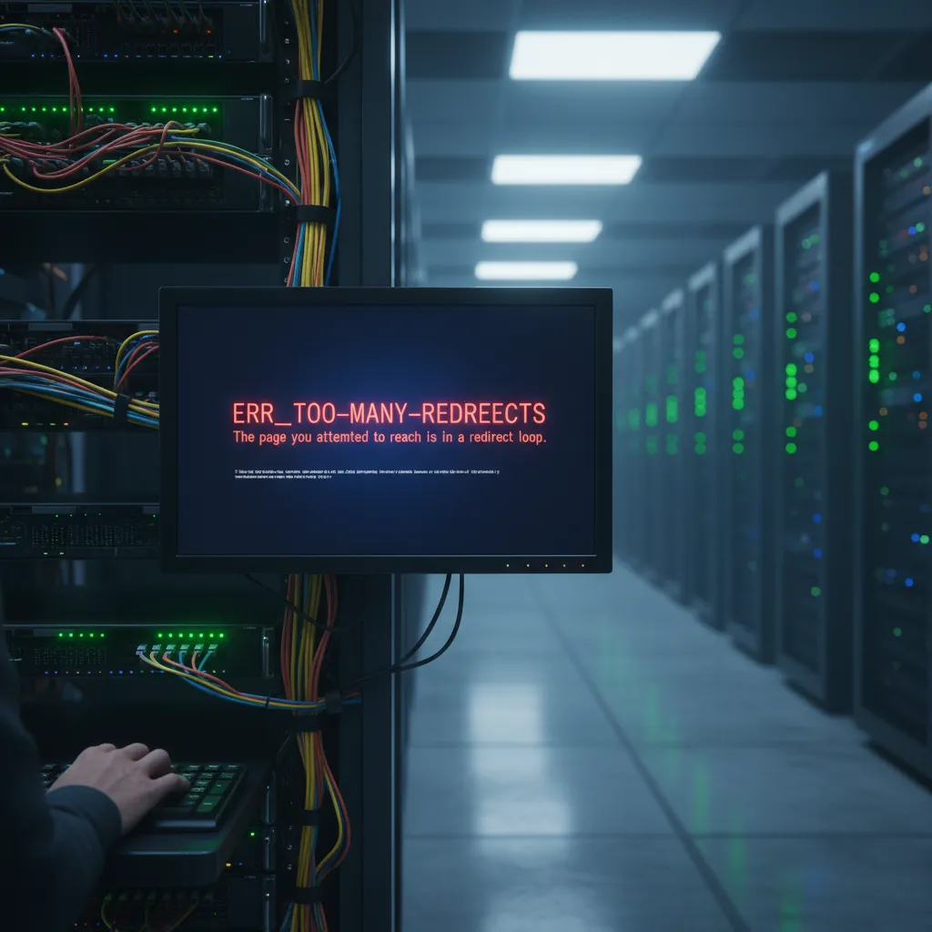 Redirect loop error warning