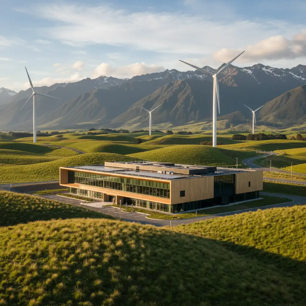 Green web hosting New Zealand powered by renewable energy