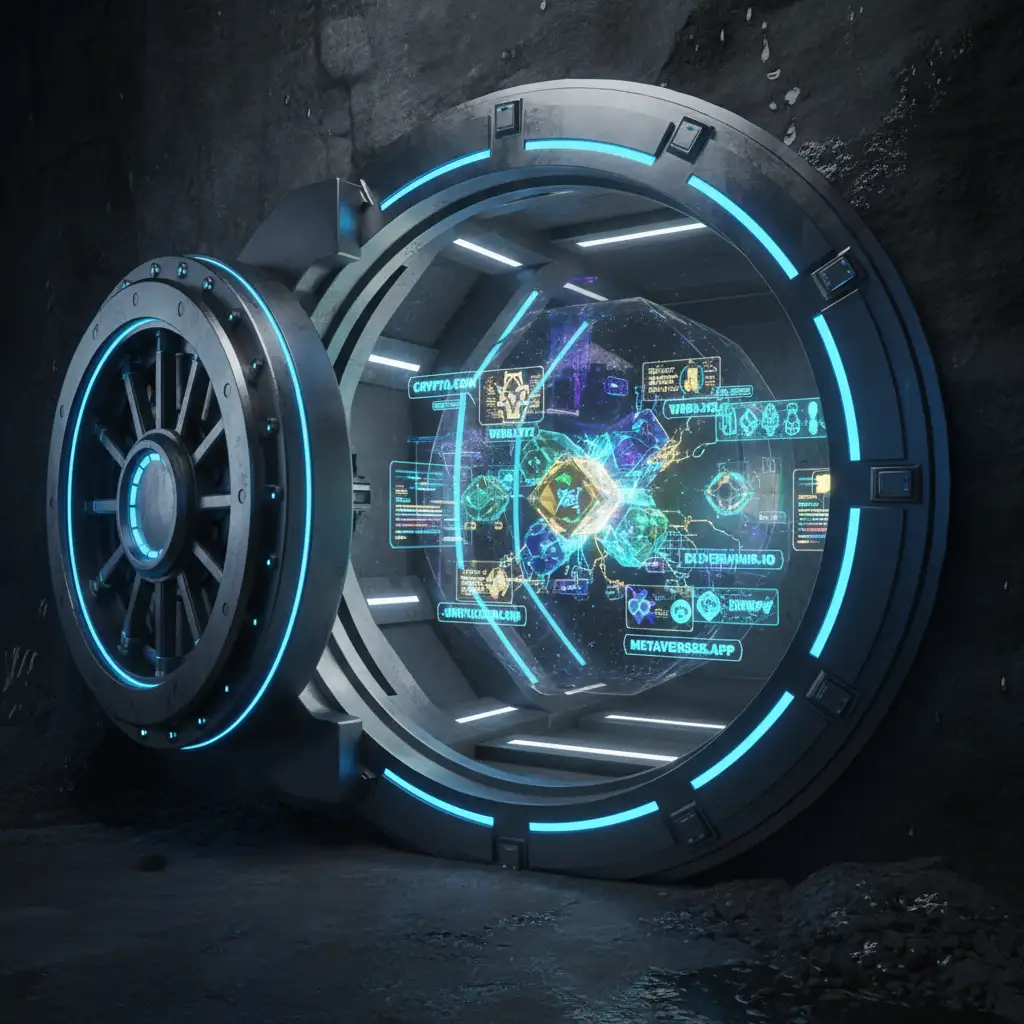 Digital vault representing domain name asset protection