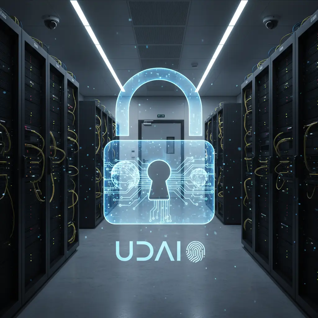 Secure domain transfer process with UDAI authentication
