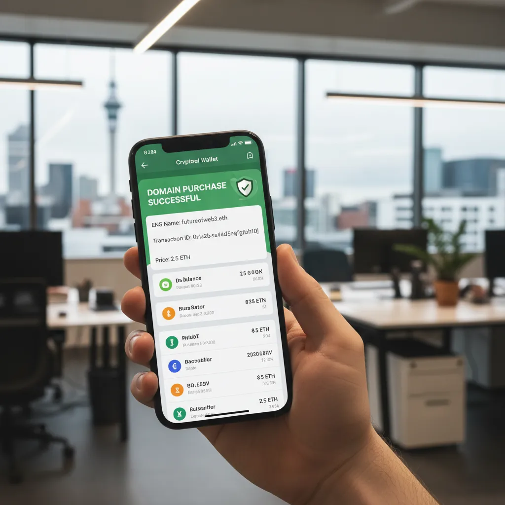 Securing Web3 domains on mobile wallet