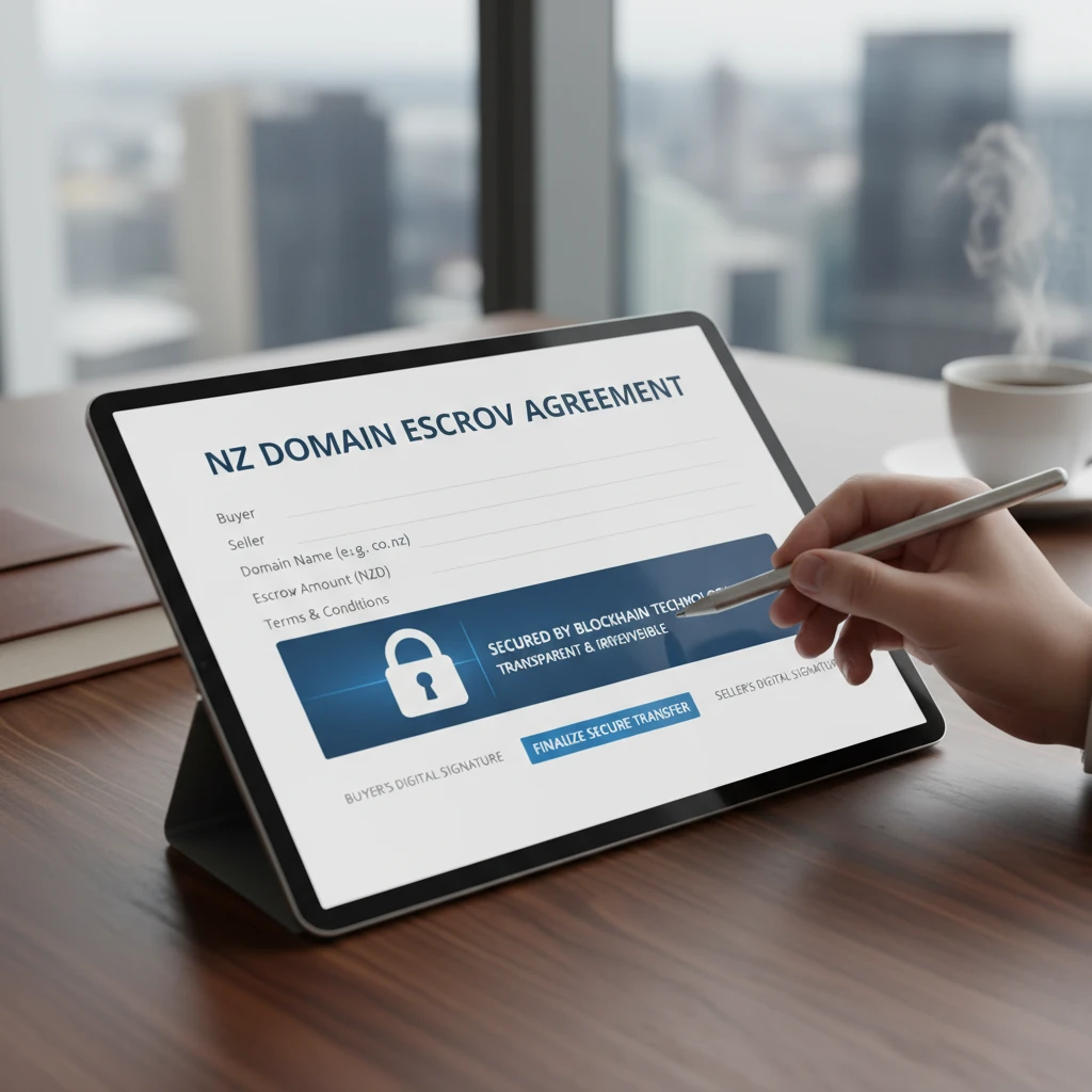 Secure NZ domain escrow and brokerage services