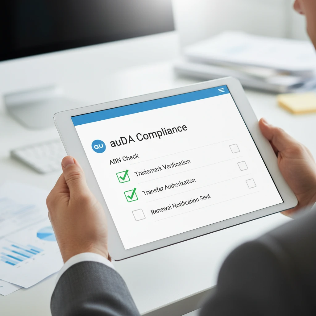 auDA compliance checklist for domain transfer