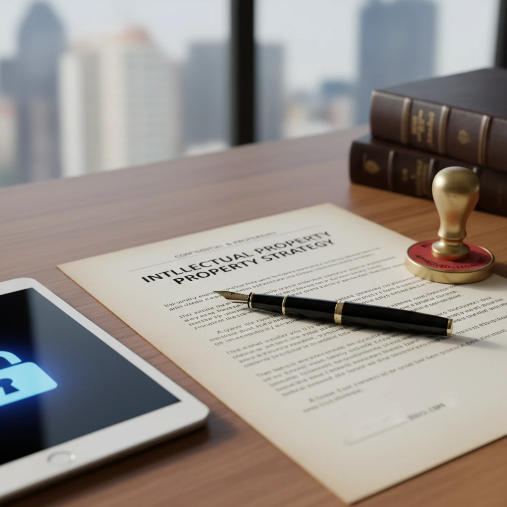 Intellectual property and digital security strategy documents