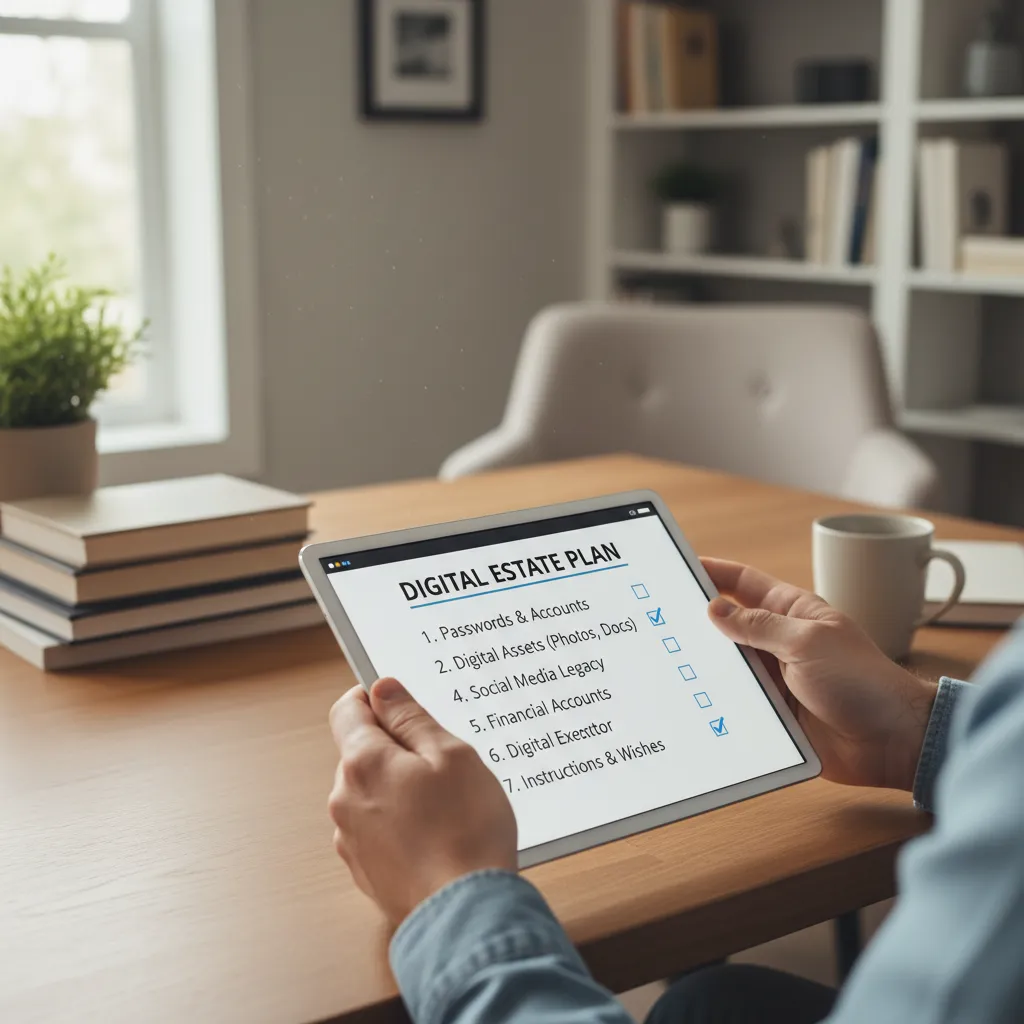 Executor checklist for digital assets