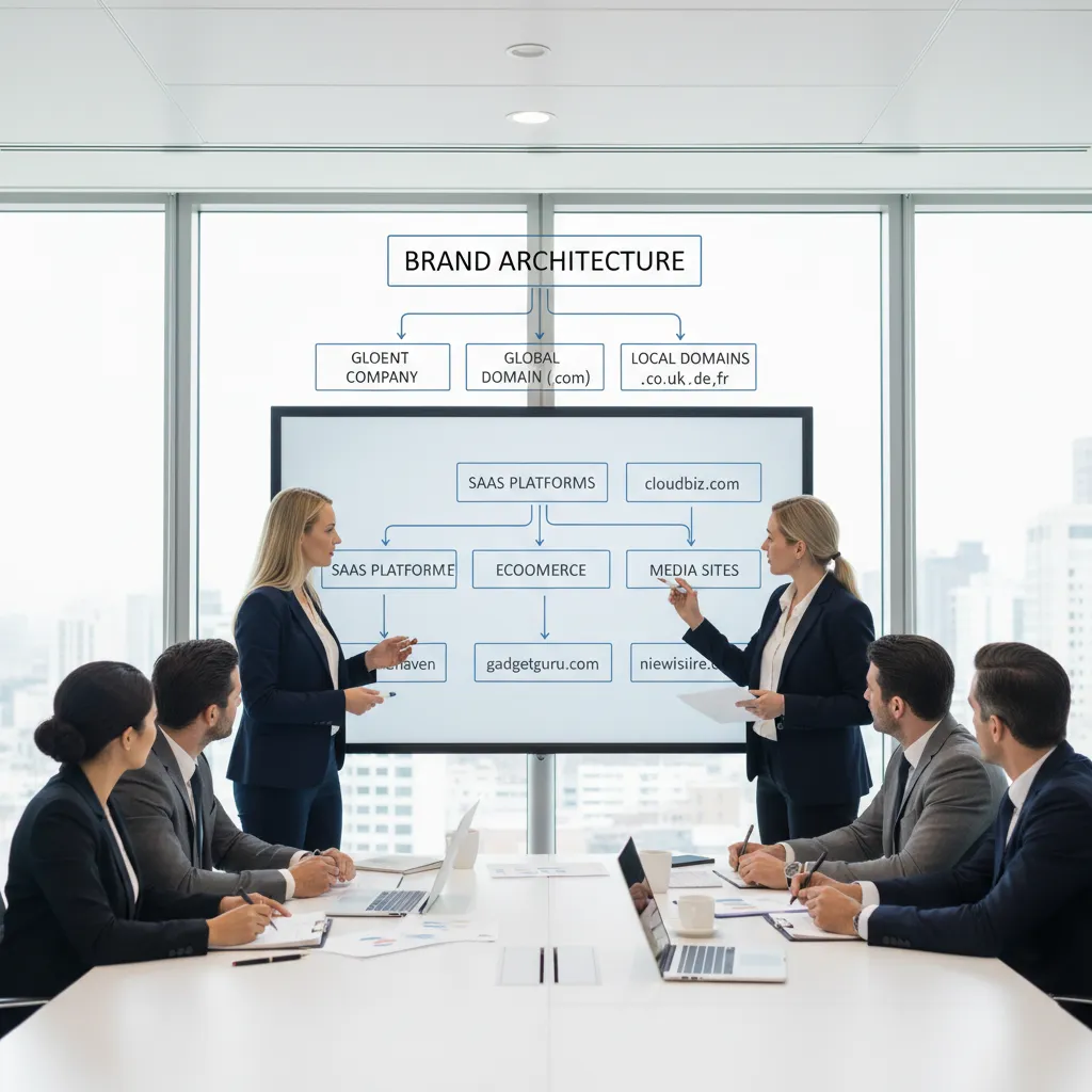 Corporate digital strategy planning session