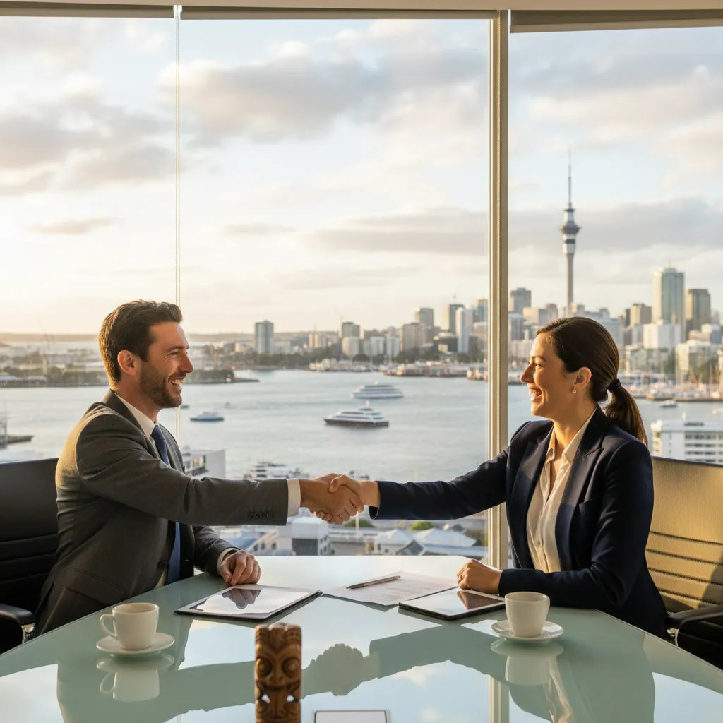 Successful local business deal completion in New Zealand