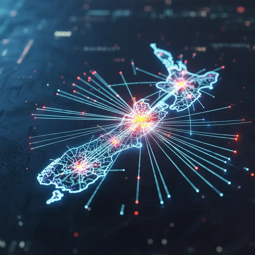 South Island Digital Connectivity Map