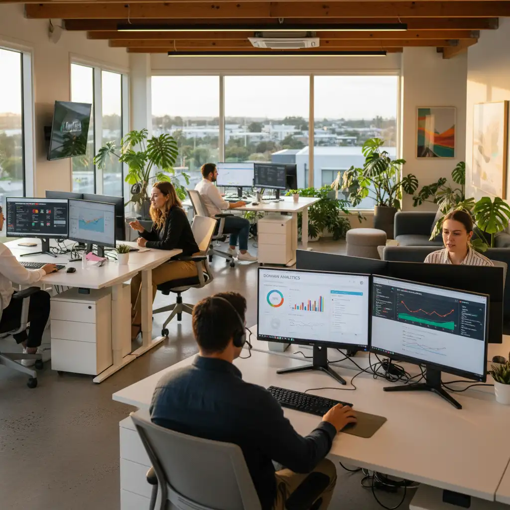 Freeparking local support team managing domain transfers