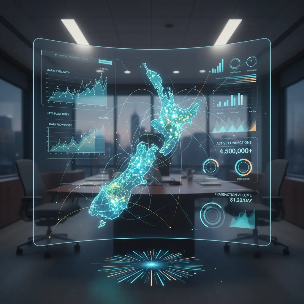 New Zealand Digital Asset Market Map Dashboard