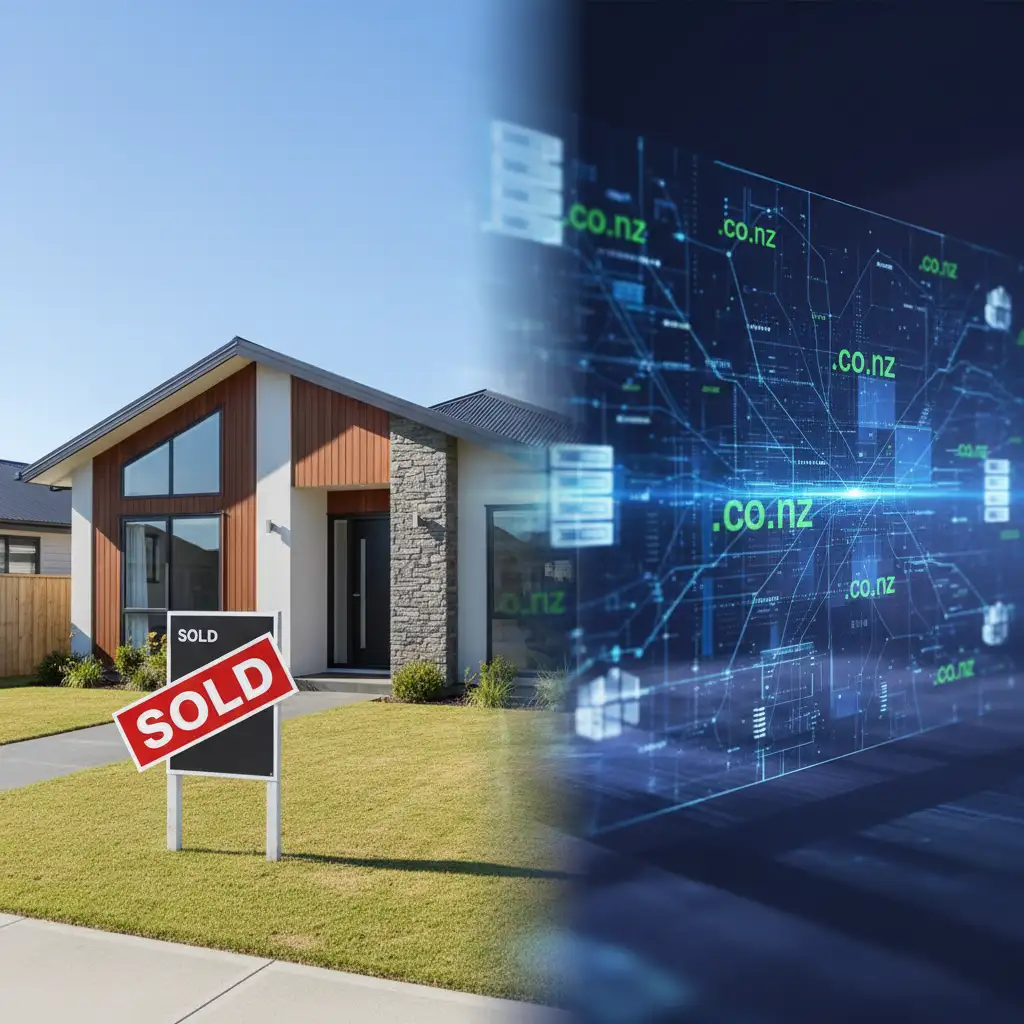 Comparison of physical real estate versus digital domain investment in New Zealand
