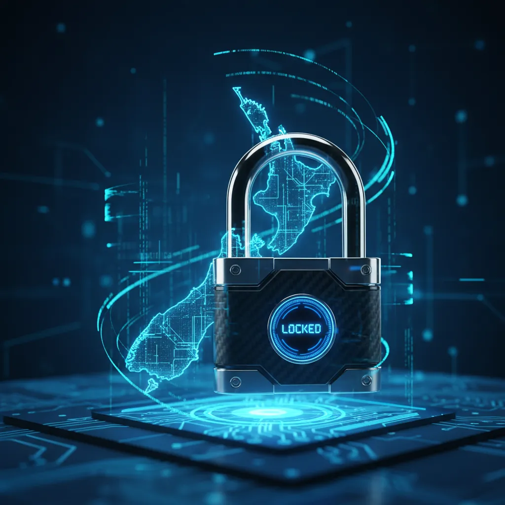 Digital security concept for New Zealand domains