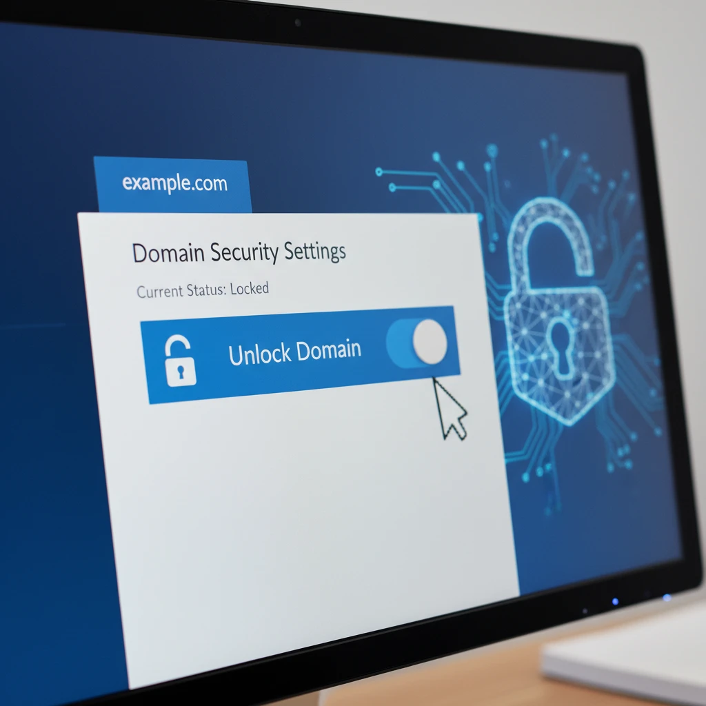 Unlocking domain registrar lock before transfer
