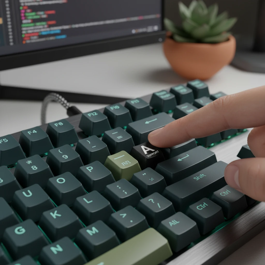 Typing macron characters on a keyboard for IDN domain support