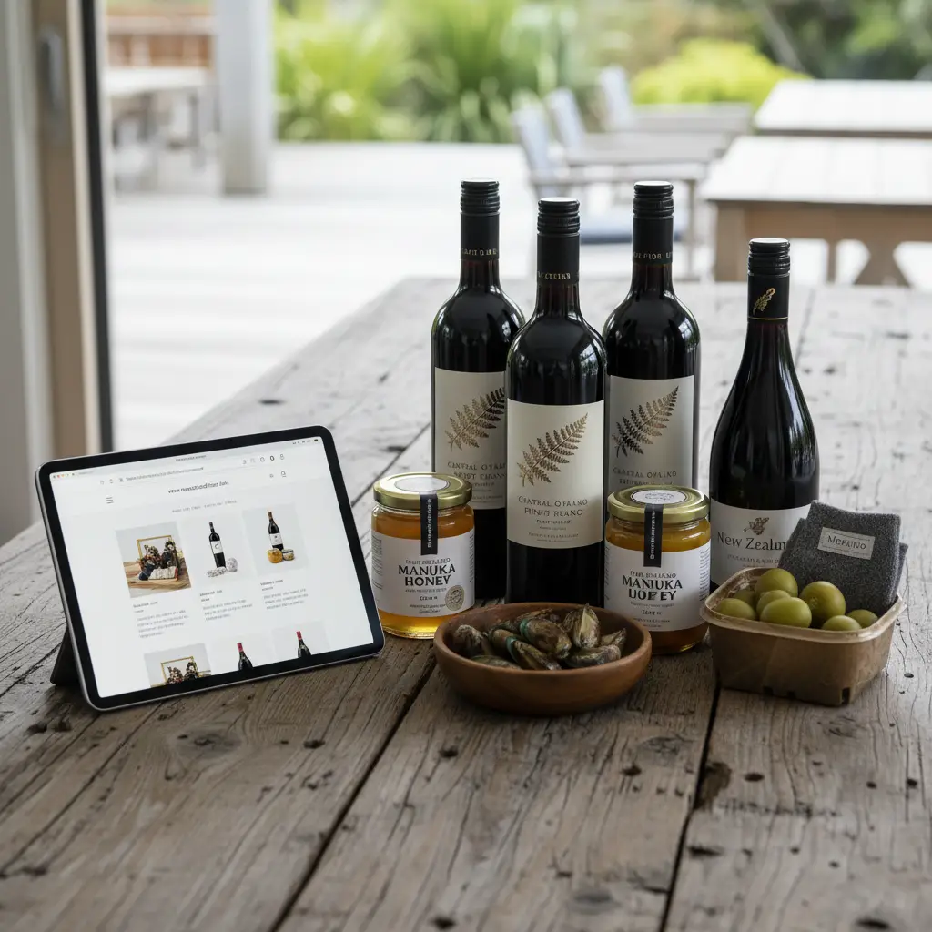 New Zealand export products marketed with .kiwi domain registration