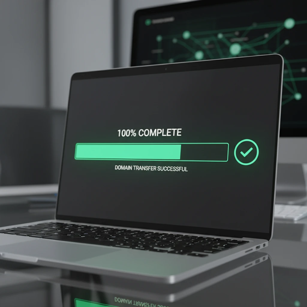 Successful domain transfer completion