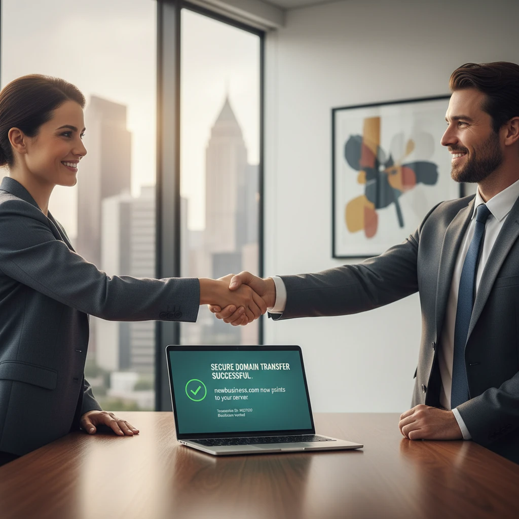 Successful domain transfer in secondary market