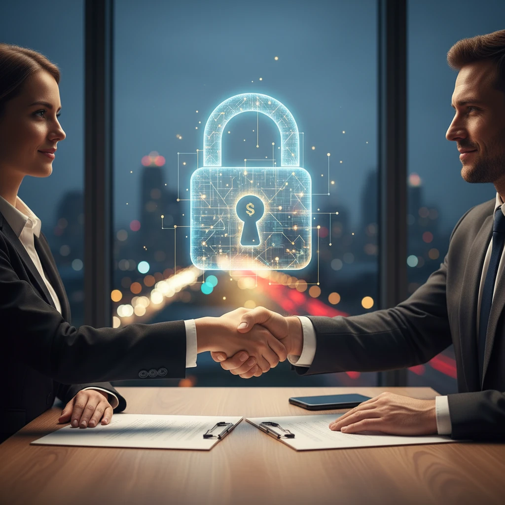 Secure escrow transaction for domain sales