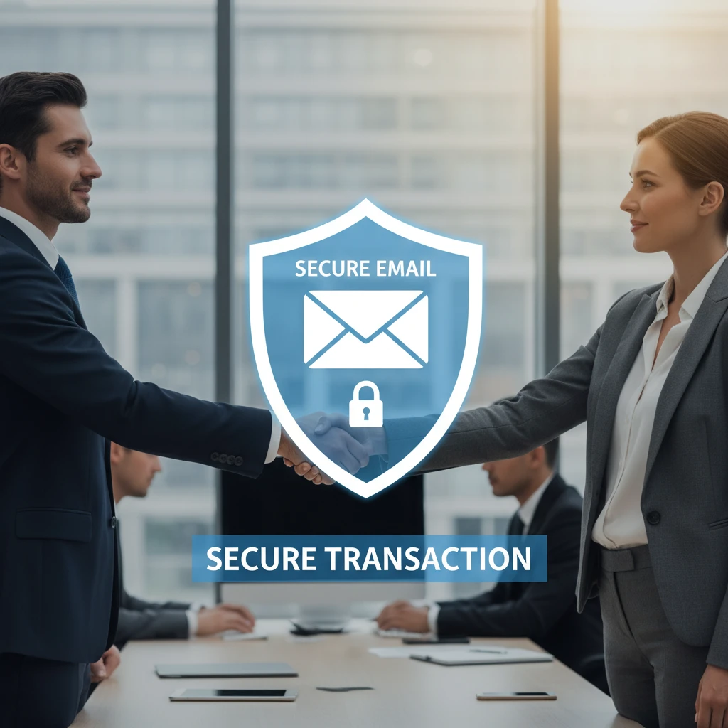 Secure domain negotiation and buyer contact