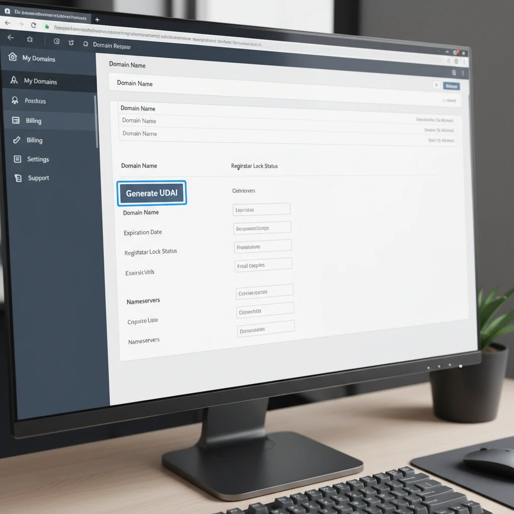 Generating UDAI for domain transfer