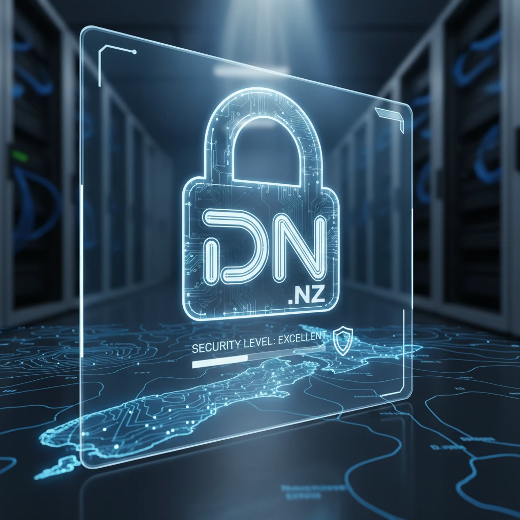 Digital security lock protecting New Zealand domain assets