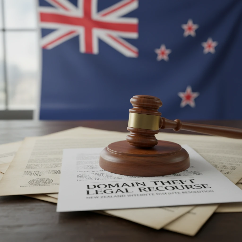 Legal action for domain theft in New Zealand