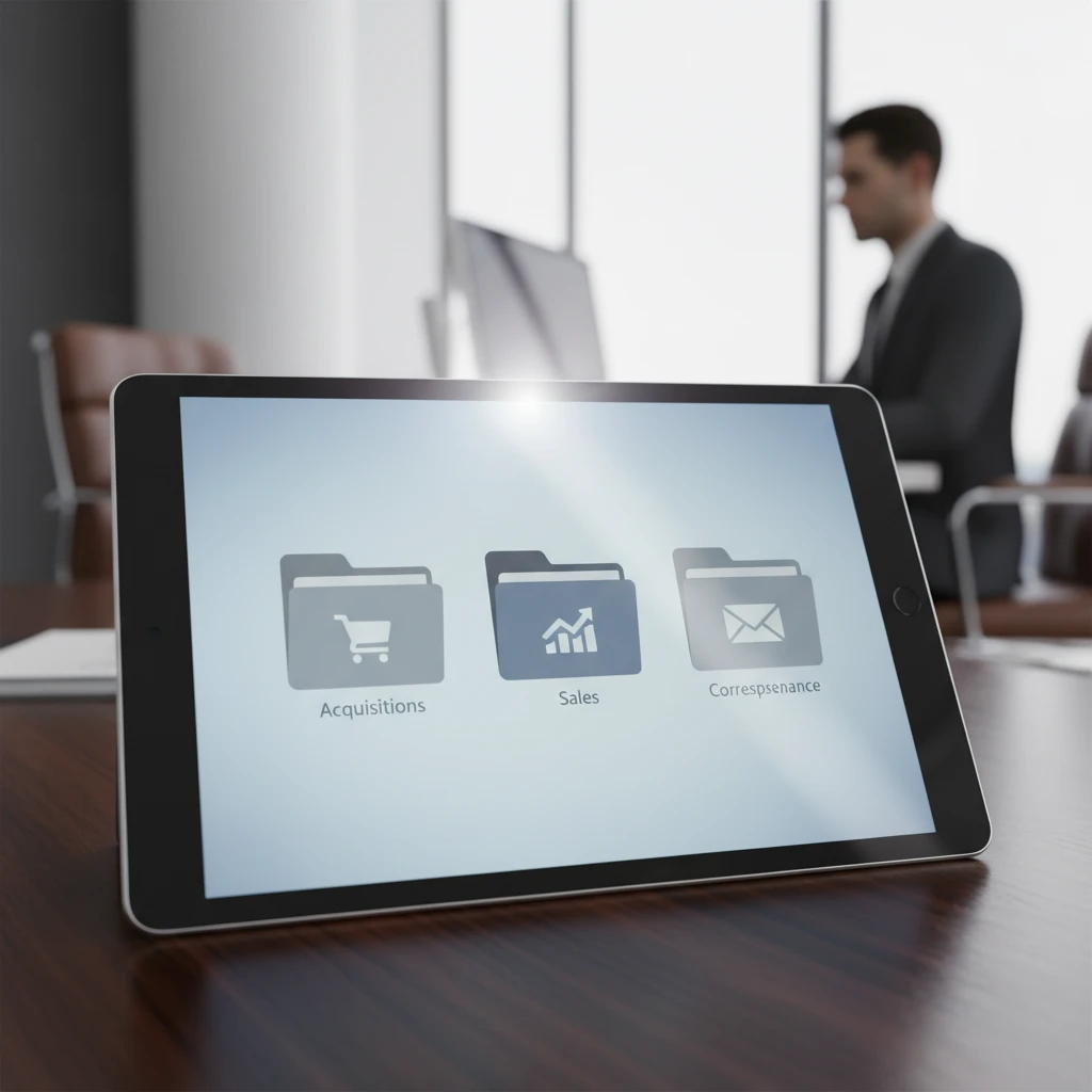 Digital record keeping for domain investors