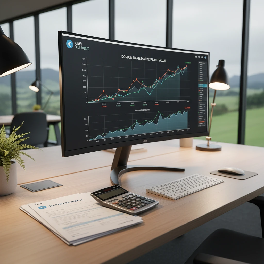 New Zealand tax documents and domain market analysis