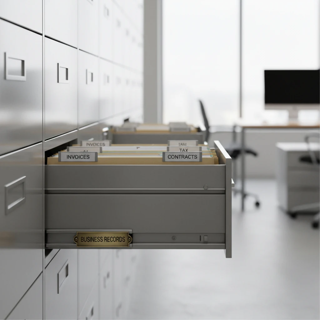 Business record keeping for domain traders