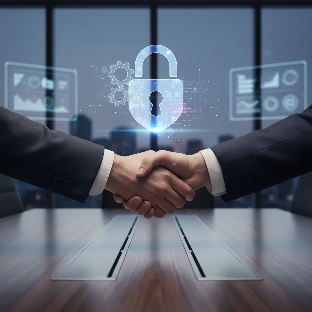 Secure Business Asset Transfer Handshake