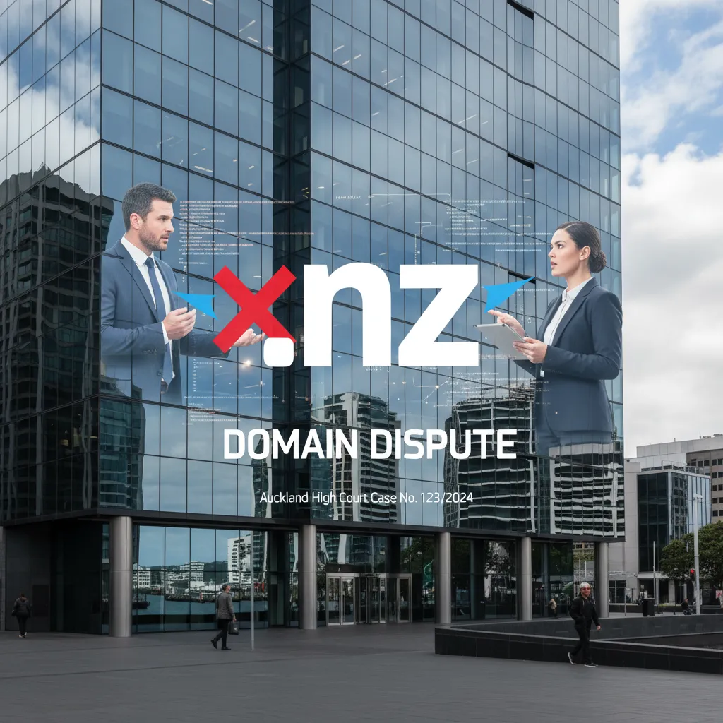 New Zealand domain dispute resolution concept